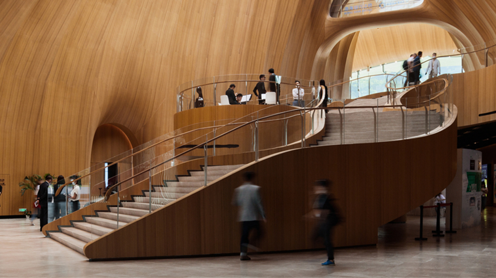 MAD亚布力室内公共大楼梯